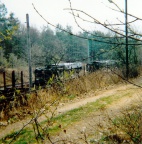 Depart en train vers Werl 1986