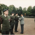 38 Maj Berger, Lt Verbauwhede, Lt Laven, Lt Col Doye, Adjt Chef Nicolay