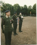 45 Maj Berger, Lt Verbauwhede, Lt Laven