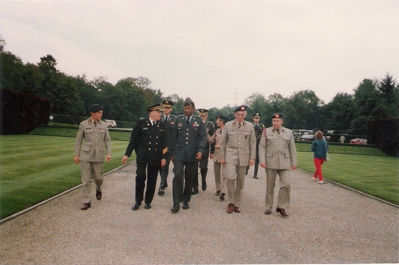 385 Général-Major Berhin, Général-Major Cauchie, Maj Debecker, Cdt Briot.jpg