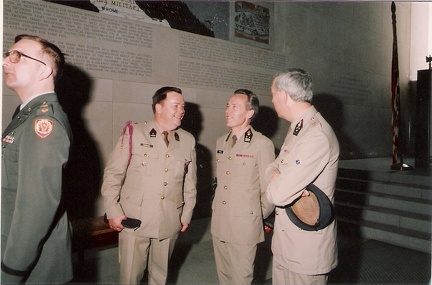 406 Général-Major Cauchie, Colonel Pioge, Maj Debecker